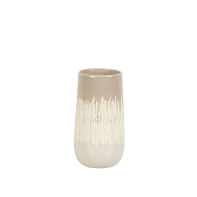 Vaso Romimex Beige Grigio Ceramica 14 x 23 x 14 cm di Romimex, Vasi - Rif: D1617030, Prezzo: 28,74 €, Sconto: %