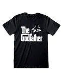 Short Sleeve T-Shirt The Godfather Logo Black Unisex | Tienda24 Tienda24.eu