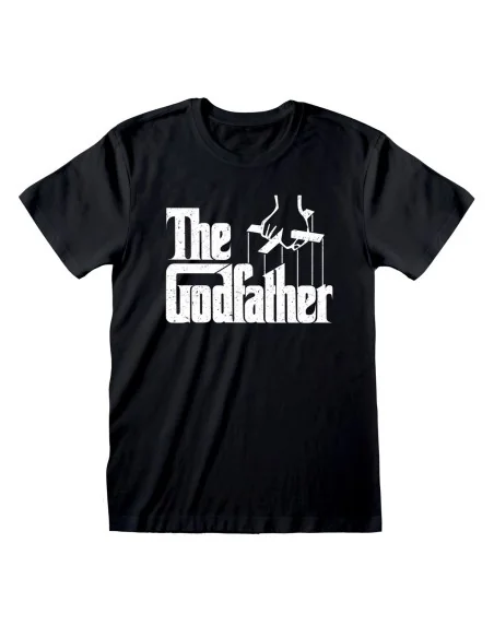 Short Sleeve T-Shirt The Godfather Logo Black Unisex | Tienda24 Tienda24.eu