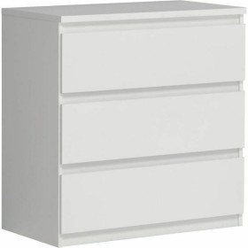 Cajonera Chelsea Blanco 77,2 x 100,7 x 77 cm de BigBuy Home, Cómodas y cajoneras - Ref: S7173235, Precio: 123,95 €, Descuento: %