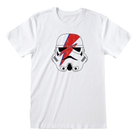 T-shirt à manches courtes unisex Star Wars Ziggy Stormtrooper Blanc de Star Wars, T-shirts - Réf : D0801095, Prix : 22,75 €, ...