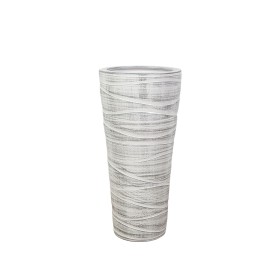 Vaso da pavimento Alexandra House Living Bianco Ceramica 30 x 70 x 30 cm di Alexandra House Living, Vasi - Rif: D1617045, Pre...