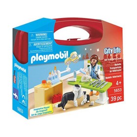 Playset City Life Veterinarian Playmobil 5653 (39 pcs) di Playmobil, Playset con figure di giocattoli - Rif: S7173898, Prezzo...