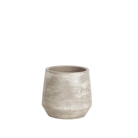 Planter Romimex Grey Ceramic 18 x 18 x 18 cm by Romimex, Cachepots - Ref: D1617054, Price: 14,42 €, Discount: %