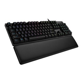 Tastiera Bluetooth con Supporto per Tablet Logitech G513 CARBON LIGHTSYNC RGB Mechanical Gaming Keyboard, GX Brown Francese A...