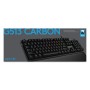 Teclado Bluetooth con Soporte para Tablet Logitech G513 CARBON LIGHTSYNC RGB Mechanical Gaming Keyboard, GX Brown Francés AZE...