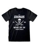 Short Sleeve T-Shirt The Goonies Never Say Die Black Unisex | Tienda24 Tienda24.eu