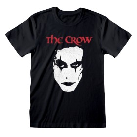 Camiseta de Manga Corta Unisex The Crow Face Negro de The Crow, Camisetas - Ref: D0801096, Precio: 22,75 €, Descuento: %