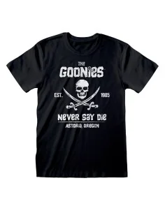 Short Sleeve T-Shirt The Goonies Never Say Die Black Unisex by The Goonies, T-Shirts - Ref: D0800428, Price: €23.79, Discount: %