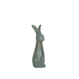 Figura Decorativa Romimex Azul Cerámica Conejo 13 x 40 x 15 cm de Romimex, Coleccionables - Ref: D1617070, Precio: 28,10 €, D...