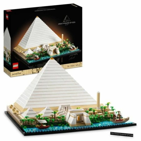 Playset Lego 21058 Architecture The Great Pyramid of Giza   1476 Peças de Lego, Playsets de figuras de brincar - Ref: S717499...