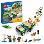 Playset Lego City 60353 Wild Animal Rescue Missions (246 Pezzi) di Lego, Playset con figure di giocattoli - Rif: S7174998, Pr...