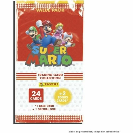 Pack d'images Panini Super Mario Trading Cards (FR) de Panini, Collections de Stickers - Réf : S7175158, Prix : 34,38 €, Remi...