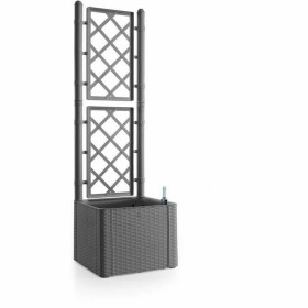 Planter Stefanplast Deluxe 43 x 43 x 142 cm Grey by Stefanplast, Cachepots - Ref: S7175328, Price: 75,54 €, Discount: %