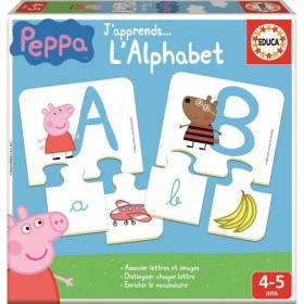 Gioco Educativo Educa PEPPA PIG Abc (FR) Multicolore (1 Pezzi) di Educa, Giochi da tavolo - Rif: S7175404, Prezzo: 26,20 €, S...