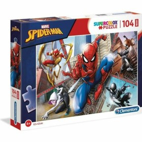 Child's Puzzle Clementoni Marvel Spider-Man 23734 68 x 48 cm Maxi 104 Pieces by Clementoni, Jigsaws - Ref: S7175481, Price: 2...