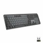 Clavier Logitech MX Mechanical USB Graphite Rétro-éclairé Sans fil AZERTY de Logitech, Claviers - Réf : S7175572, Prix : 180,...