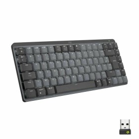 Keyboard Logitech MX Mini French Dark grey AZERTY AZERTY by Logitech, Keyboards - Ref: S7175573, Price: 161,51 €, Discount: %