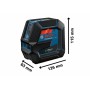 Laser level BOSCH GCL 2-50 by BOSCH, Laser measuring tools and accessories - Ref: S7175625, Price: 271,26 €, Discount: %