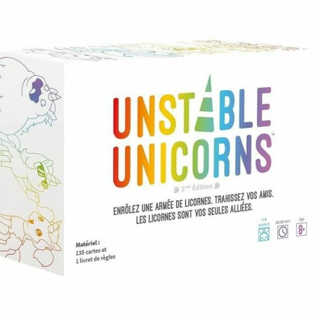 Juego de Mesa Asmodee Unstable Unicorns (FR) de Asmodee, Juegos con fichas - Ref: S7175821, Precio: 37,10 €, Descuento: %