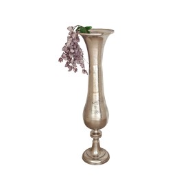 Floor vase Alexandra House Living Silver Aluminium 30 x 118 x 30 cm by Alexandra House Living, Vases - Ref: D1617109, Price: ...