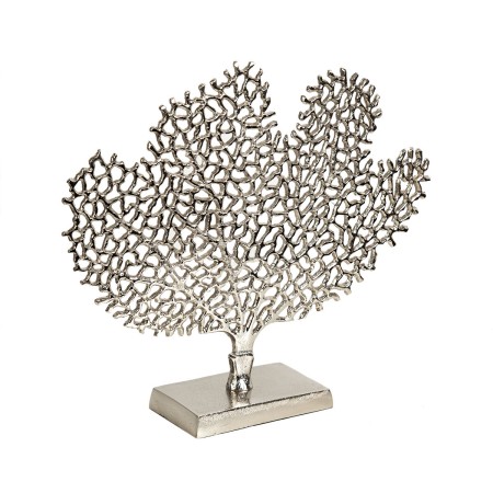 Figura Decorativa Romimex Prateado Alumínio Coral 43 x 36 x 11 cm de Romimex, Colecionáveis - Ref: D1617128, Preço: 55,44 €, ...