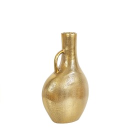 Blumenvase Romimex Gold Aluminium 21 x 35 x 12 cm Mit Griff von Romimex, Vasen - Ref: D1617130, Preis: 67,80 €, Rabatt: %