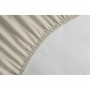 Fitted sheet Lovely Home Beige 160 x 200 cm by Lovely Home, Sheets and pillowcases - Ref: S7177029, Price: 27,45 €, Discount: %