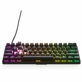 Clavier SteelSeries Apex Pro Mini Jeux Noir Rétro-éclairé LDC AZERTY de SteelSeries, Claviers - Réf : S7177125, Prix : 245,01...