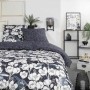 Housse de Couette TODAY Mawira Floral Blue marine 260 x 240 cm de TODAY, Couettes et housses de couette - Réf : S7177465, Pri...