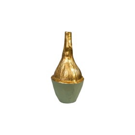 Blumenvase Romimex grün Gold Aluminium 18 x 36 x 17 cm von Romimex, Vasen - Ref: D1617164, Preis: 72,93 €, Rabatt: %