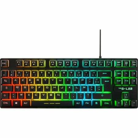 Clavier pour jeu The G-Lab Caesium Français AZERTY de The G-Lab, Claviers pour joueurs - Réf : S7178041, Prix : 45,53 €, Remi...