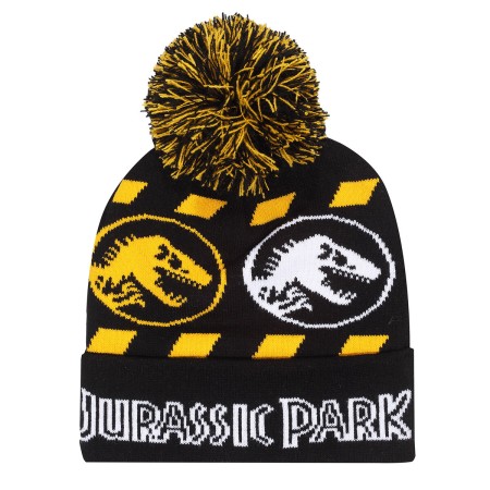 Chapeau Jurassic Park Hazard Snow Beanie Noir de Jurassic Park, Chapeaux et casquettes - Réf : D0801133, Prix : 23,23 €, Remi...