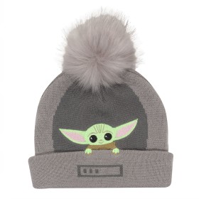 Hat The Mandalorian Grogu In The Crib Beanie Grey by The Mandalorian, Hats and caps - Ref: D0801134, Price: 20,21 €, Discount: %