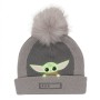 Chapeau The Mandalorian Grogu In The Crib Beanie Gris de The Mandalorian, Chapeaux et casquettes - Réf : D0801134, Prix : 20,...