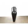 Vase Romimex Noir Céramique Allongé 60 x 165 x 60 cm Avec des poignées de Romimex, Vases - Réf : D1617209, Prix : 642,23 €, R...