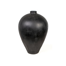 Floor vase Alexandra House Living Black Ceramic 40 x 65 x 40 cm by Alexandra House Living, Vases - Ref: D1617215, Price: 143,...