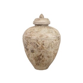 Floor vase Alexandra House Living Beige Ceramic 65 x 100 x 65 cm by Alexandra House Living, Vases - Ref: D1617216, Price: 458...