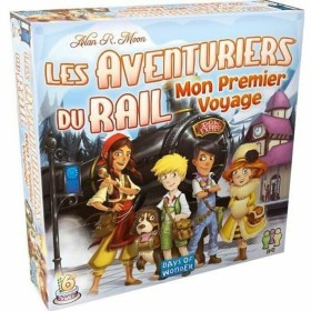 Jeu de société Asmodee Rail Adventurers : My First Voyage (FR) Noir Bleu Blanc Vert de Asmodee, Jeux avec jetons - Réf : S717...