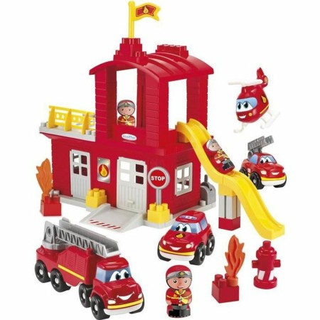 Playset Ecoiffier Fire Station 10 Piezas de Ecoiffier, Playsets de figuras de juguete - Ref: S7179711, Precio: 42,04 €, Descu...