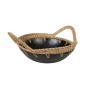 Centerpiece Romimex Black Natural Ceramic Rattan 25 x 10 x 30 cm 30 x 10 x 25 cm by Romimex, Ornaments - Ref: D1617232, Price...