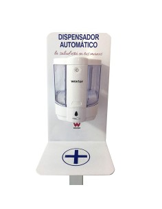 Dispensador de Jabón Pure Soap Cristal Transparente Plástico 570 ml (6 Unidades) | Tienda24 Tienda24.eu