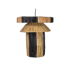 Lampadario Romimex Nero Naturale E27 220-240 V di Romimex, Lampade a sospensione - Rif: D1617238, Prezzo: 110,93 €, Sconto: %