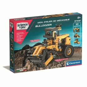 Trator com Pá Clementoni Bulldozer STEM + 8 Anos 10 Modelos de Clementoni, Veículos de construção - Ref: S7179899, Preço: 34,...