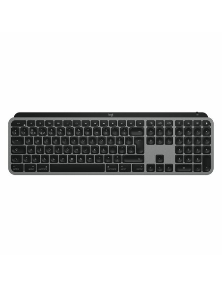 Tastatur Logitech 920-009842 Schwarz Grau Silberfarben Qwerty Spanisch | Tienda24 Tienda24.eu