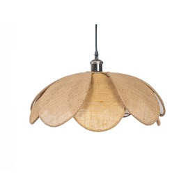 Ceiling Light Romimex Natural E27 220-240 V Flower by Romimex, Pendant Lights - Ref: D1617249, Price: 154,41 €, Discount: %