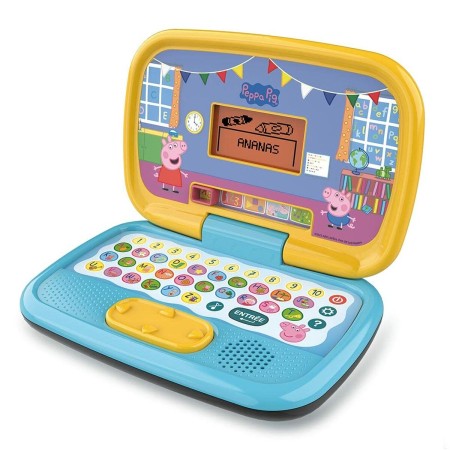 Laptop computer Vtech Peppa Pig 3-6 years Interactive Toy | Tienda24 - Global Online Shop Tienda24.eu