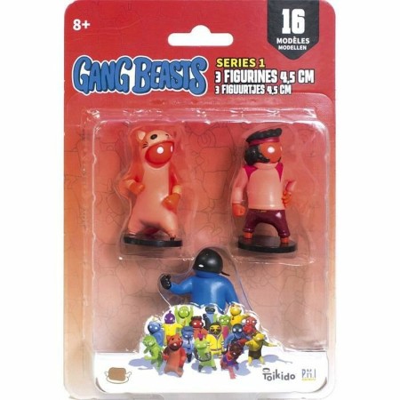 Action Figure Lansay Gang Beasts Lot 4 3 Pieces 4,5 cm by Lansay, Action figures and dolls - Ref: S7180031, Price: 23,90 €, D...