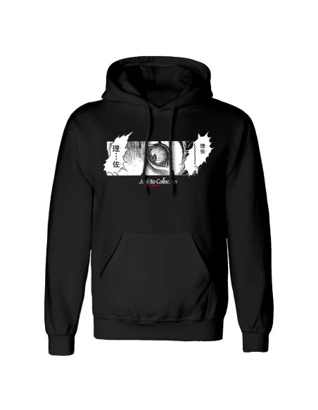 Sweat à capuche unisex Junji Ito Shock Noir | Tienda24 Tienda24.eu