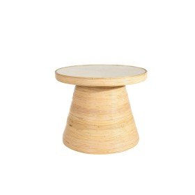 Mesa auxiliar Romimex Natural Ratán 70 x 55 x 70 cm de Romimex, Mesas - Ref: D1617293, Precio: 309,88 €, Descuento: %